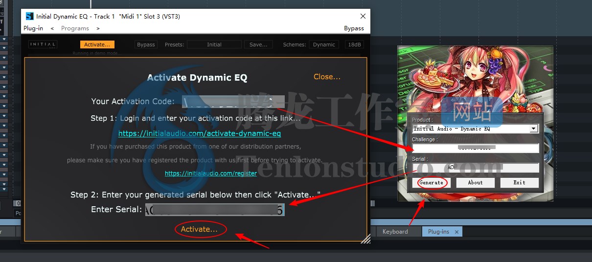 音频EQ均衡器插件 Initial Audio Dynamic EQ v1.0.1插图1