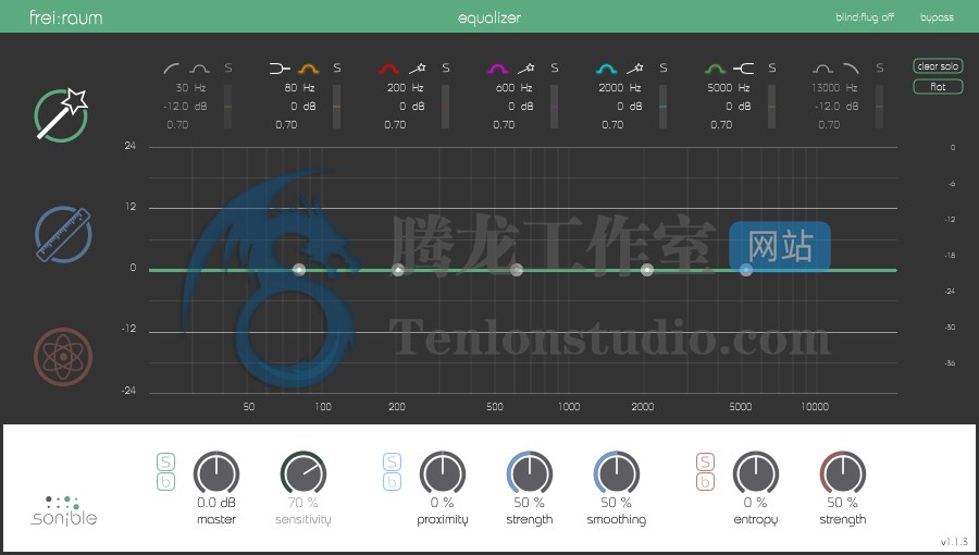 智能音频EQ均衡器插件 Sonible Freiraum v1.1.3