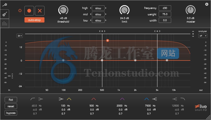 智能音频EQ均衡器插件 Sonible SmartEQ Live v1.0.3插图 智能音频EQ均衡器插件 Sonible SmartEQ Live v1.0.3插图