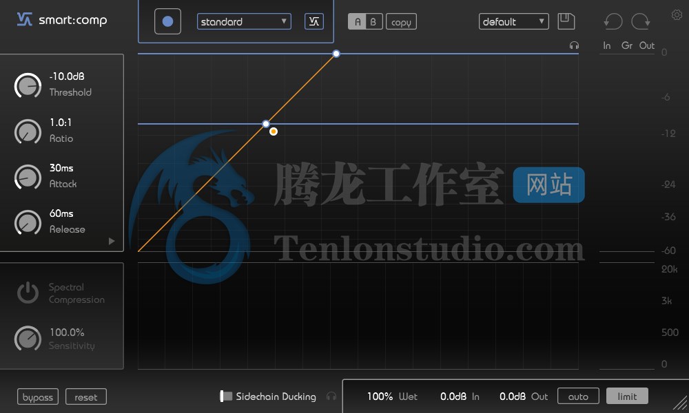 智能音频动态压缩器插件 Sonible Smartcomp v1.2.0插图