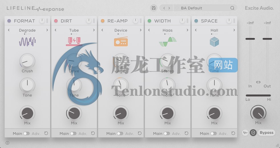 音频效果器插件 Excite Audio Lifeline Expanse v1.1.6.0 TCD版