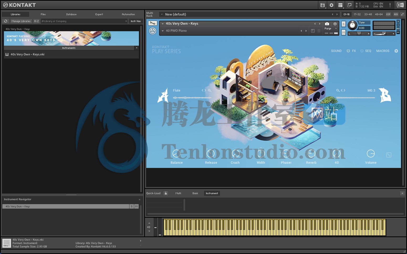 Native Instruments 40´s Very Own Keys (Kontakt) 40年代合成键盘音色库