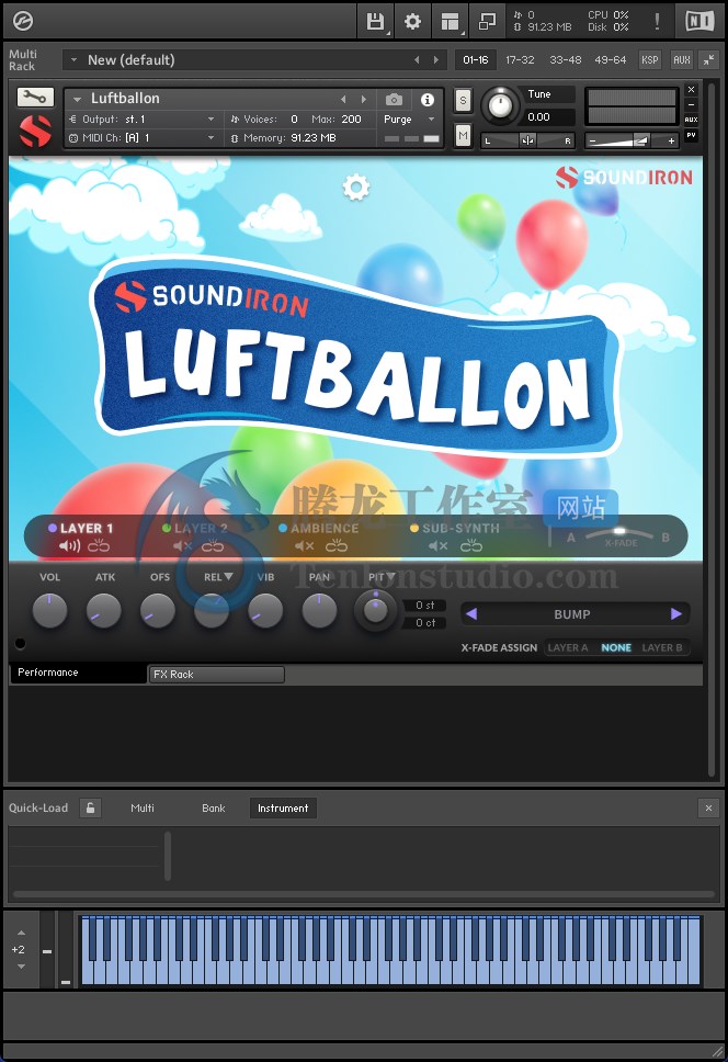 Soundiron Luftballon 2.0 (Kontakt) 橡胶气球音效音色库插图