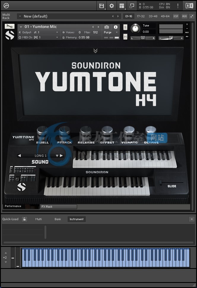 Soundiron Yumtone H4 (Kontakt) FM合成器音色库