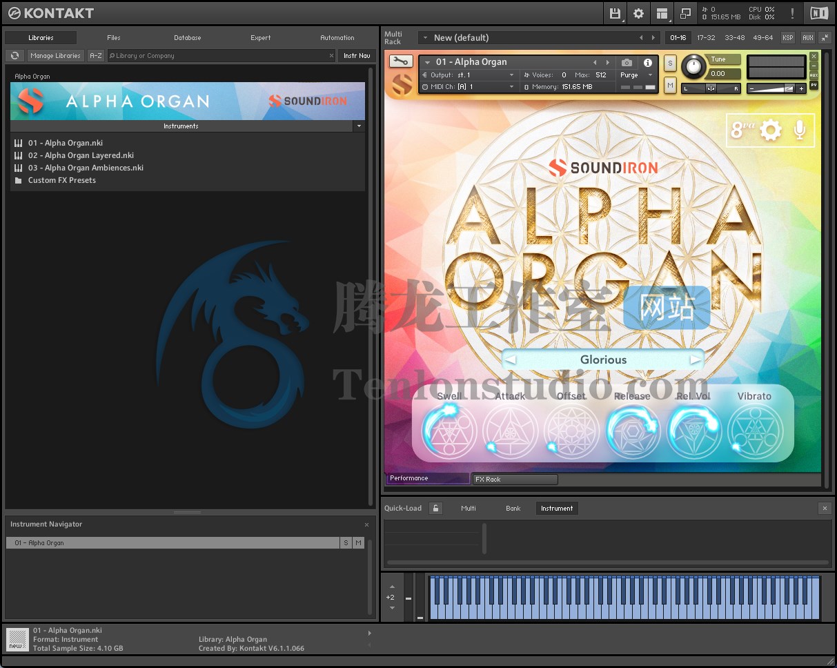 Soundiron Alpha Organ (Kontakt) 管风琴音色库插图