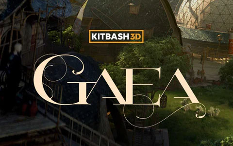 KitBash3D Gaea – 幻想和平王国建筑场景3D模型