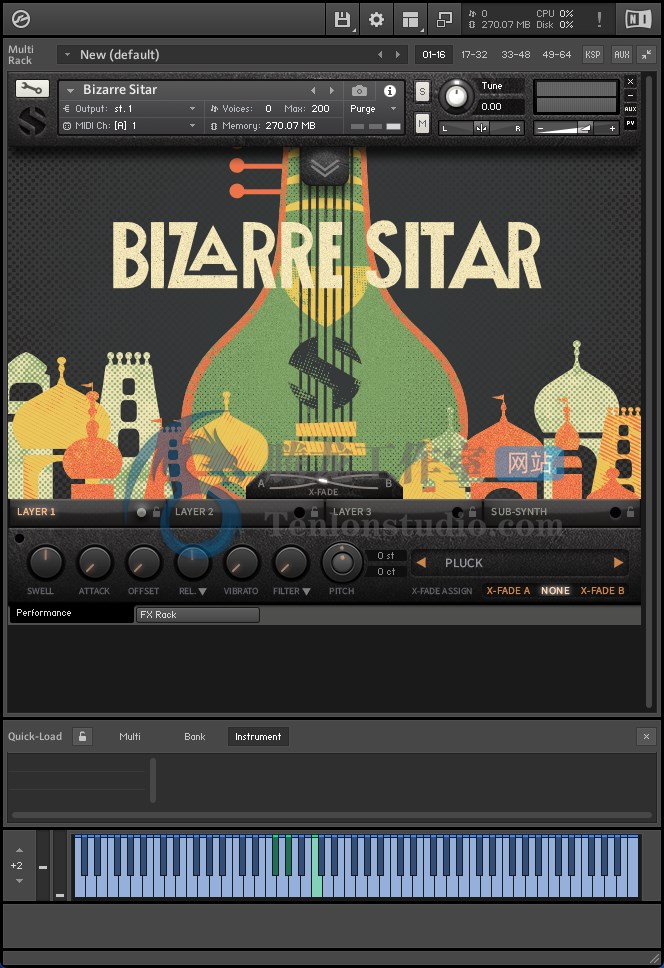 Soundiron Bizarre Sitar v3.0 (Kontakt) 印度西塔琴音色库插图