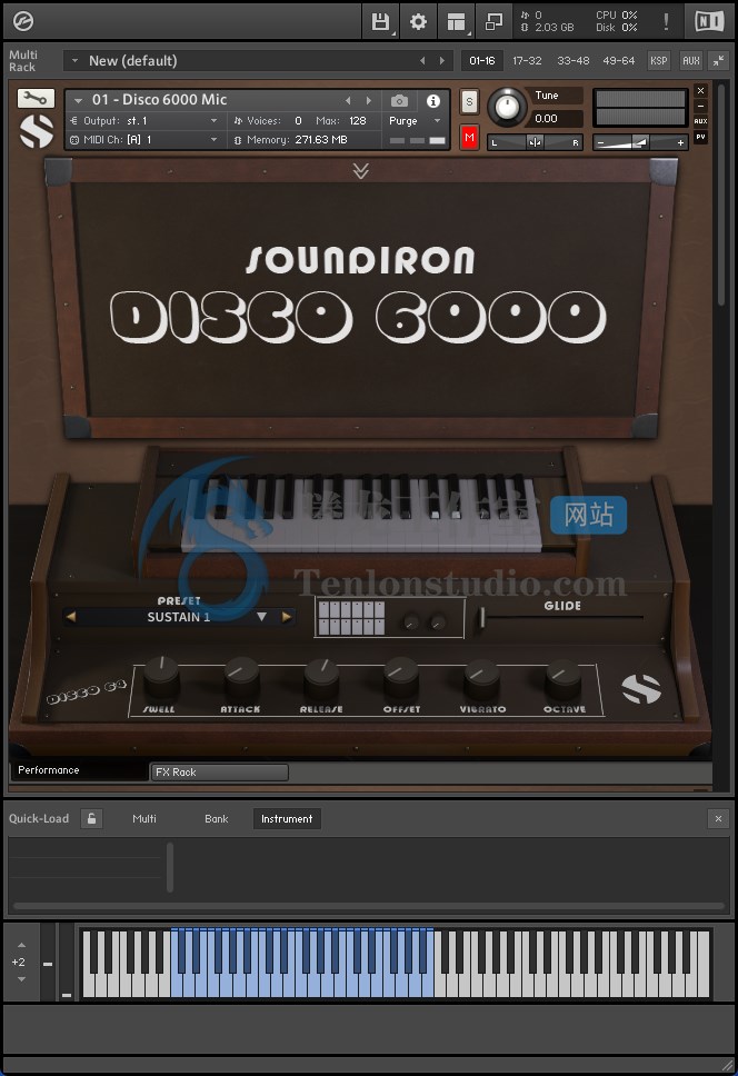 Soundiron Disco 6000 (Kontakt) 鼓机模拟合成器音色库插图