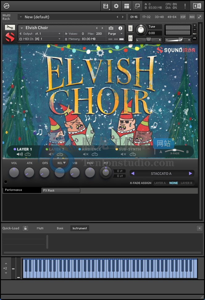 Soundiron Elvish Choir v2.0 (Kontakt) 精灵人声音色库插图