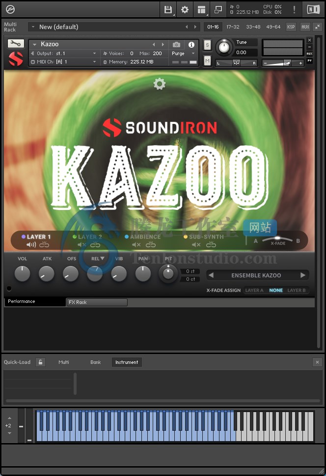 Soundiron Kazoo v2.0 (Kontakt) 卡祖笛音色库