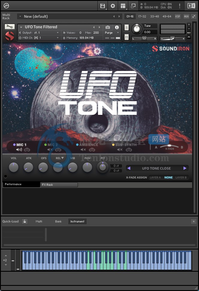 Soundiron UFO Tone (Kontakt) 多采样金属调谐打击乐器音色库插图