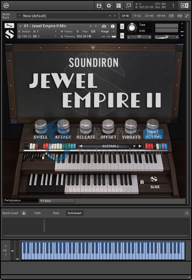 Soundiron Jewel Empire II (Kontakt) 电子风琴音色库插图