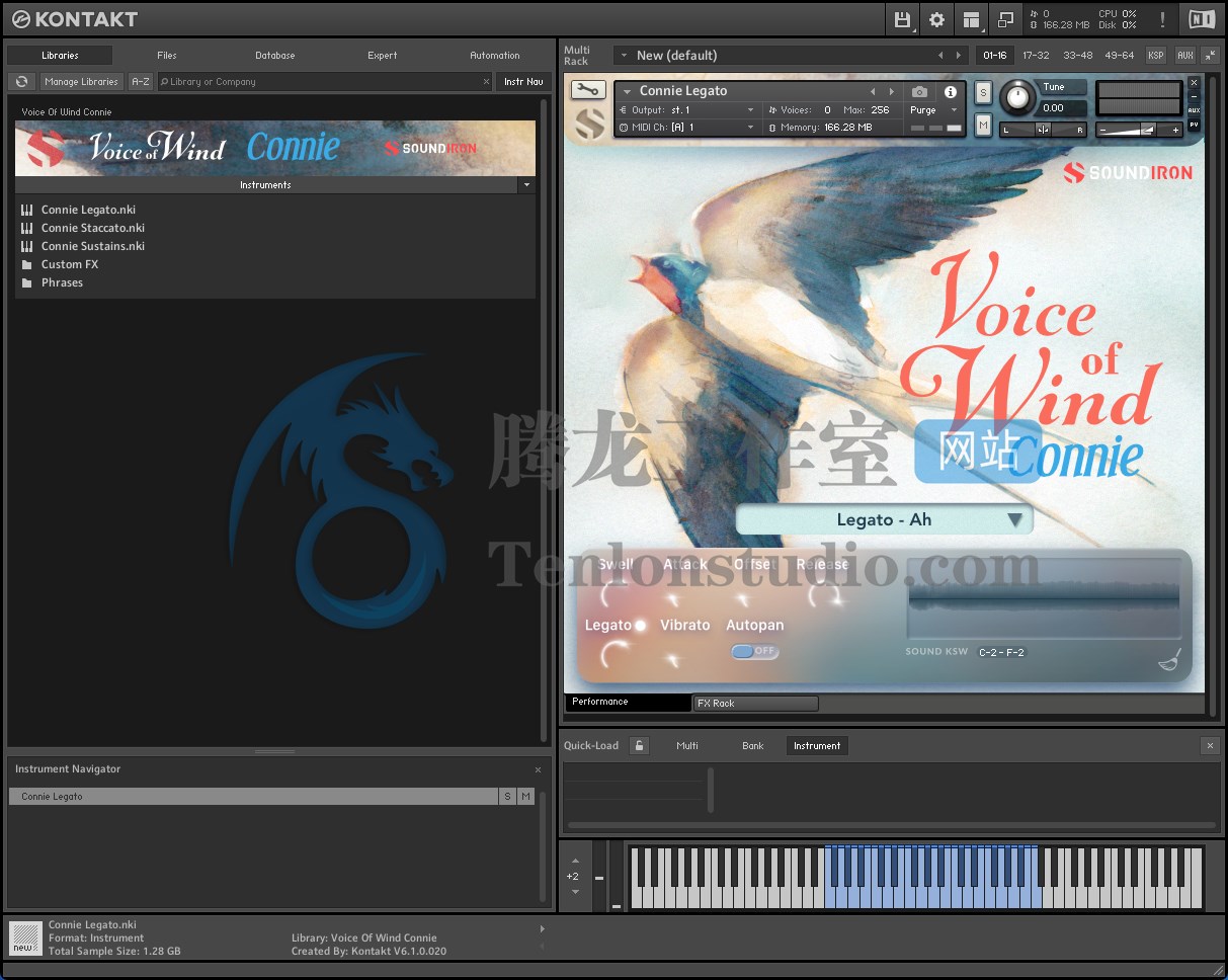 Soundiron Voice of Wind Connie (Kontakt) 风之声·康妮女声独唱音色库插图