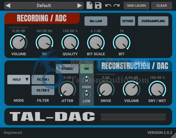 音频数模转换器 Togu Audio Line TAL-DAC v2.0.2 R2R版插图 音频数模转换器 Togu Audio Line TAL-DAC v2.0.2 R2R版插图