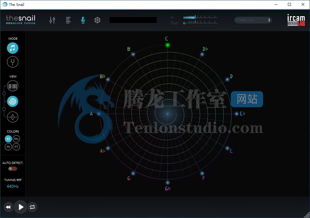 高精度音频频谱分析软件 IrcamLab The Snail v1.4.0 R2R版