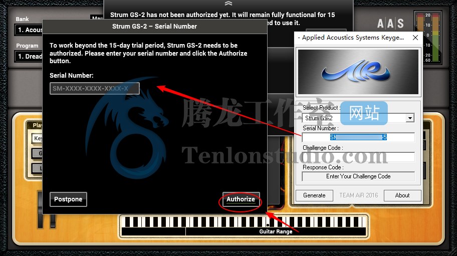 Applied Acoustics Systems Strum GS-2 v2.4.2 电吉他音效插件插图2