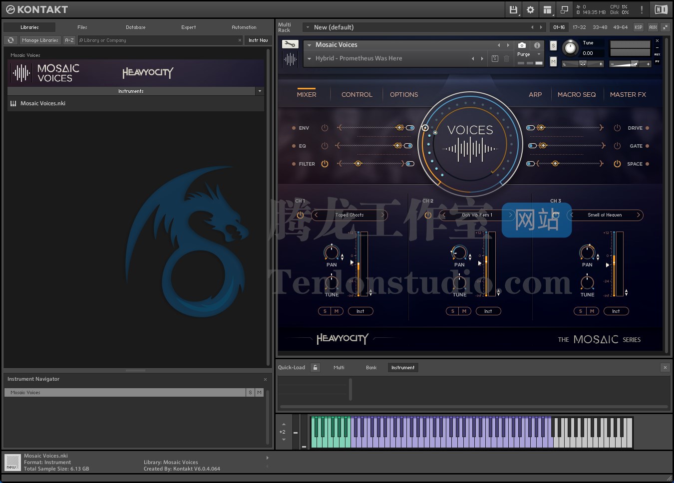 Heavyocity Mosaic Voices (Kontakt) 人声合唱音色库插图