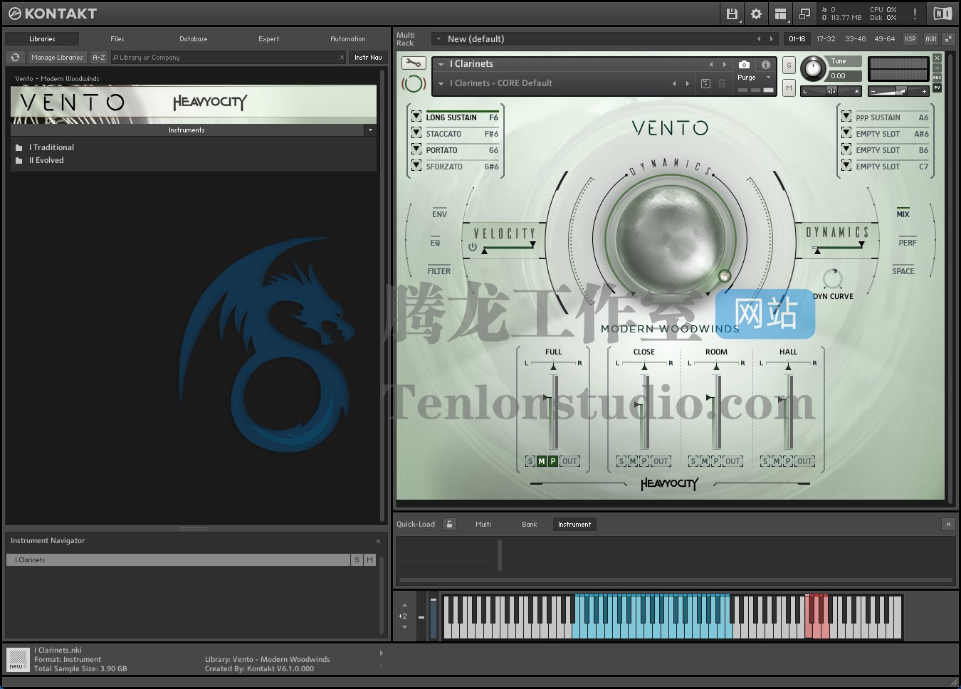 Heavyocity VENTO Modern Woodwinds (Kontakt) 现代木管乐器音色库插图