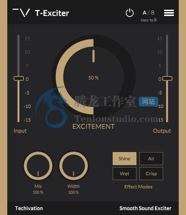 音频激励效果器插件 Techivation T-Exciter v1.0.2插图
