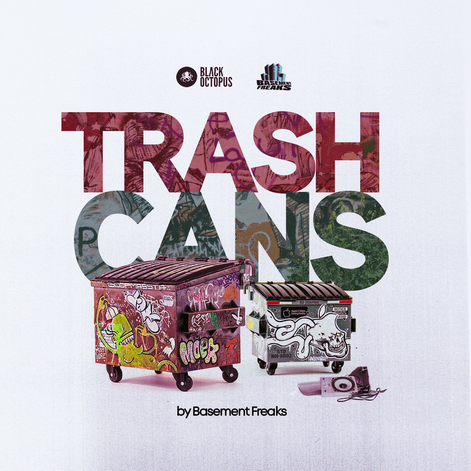 Black Octopus Sound Basement Freaks Presents Trash Cans - 垃圾桶打击乐音效包
