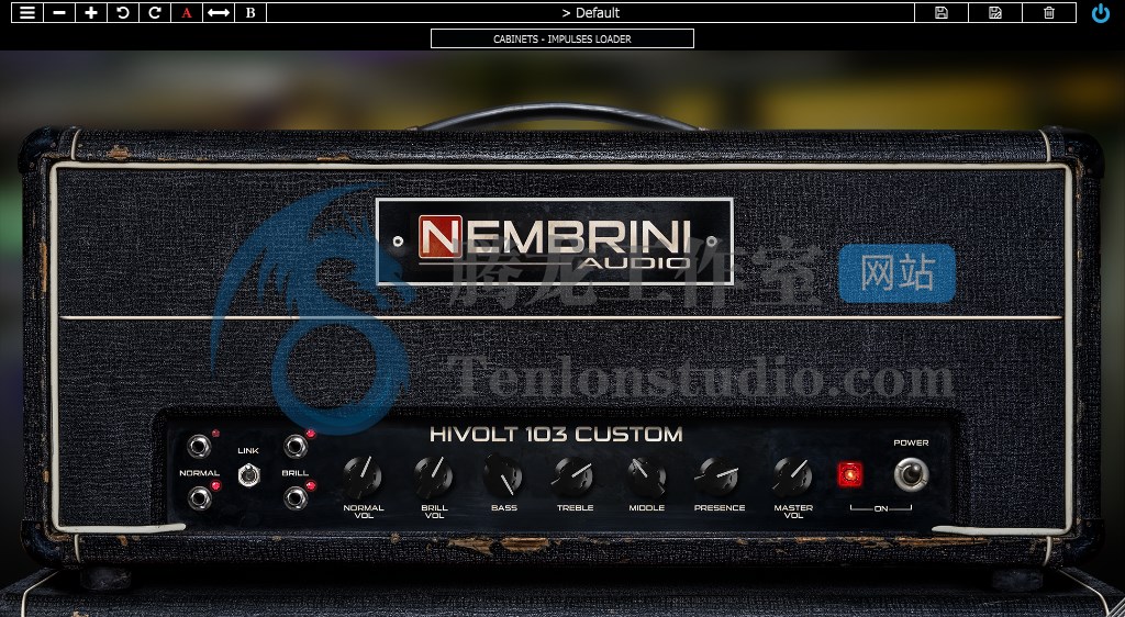 吉他前置放大器插件 Nembrini Audio Hivolt 103 v1.0.1 破解版插图 吉他前置放大器插件 Nembrini Audio Hivolt 103 v1.0.1 破解版插图