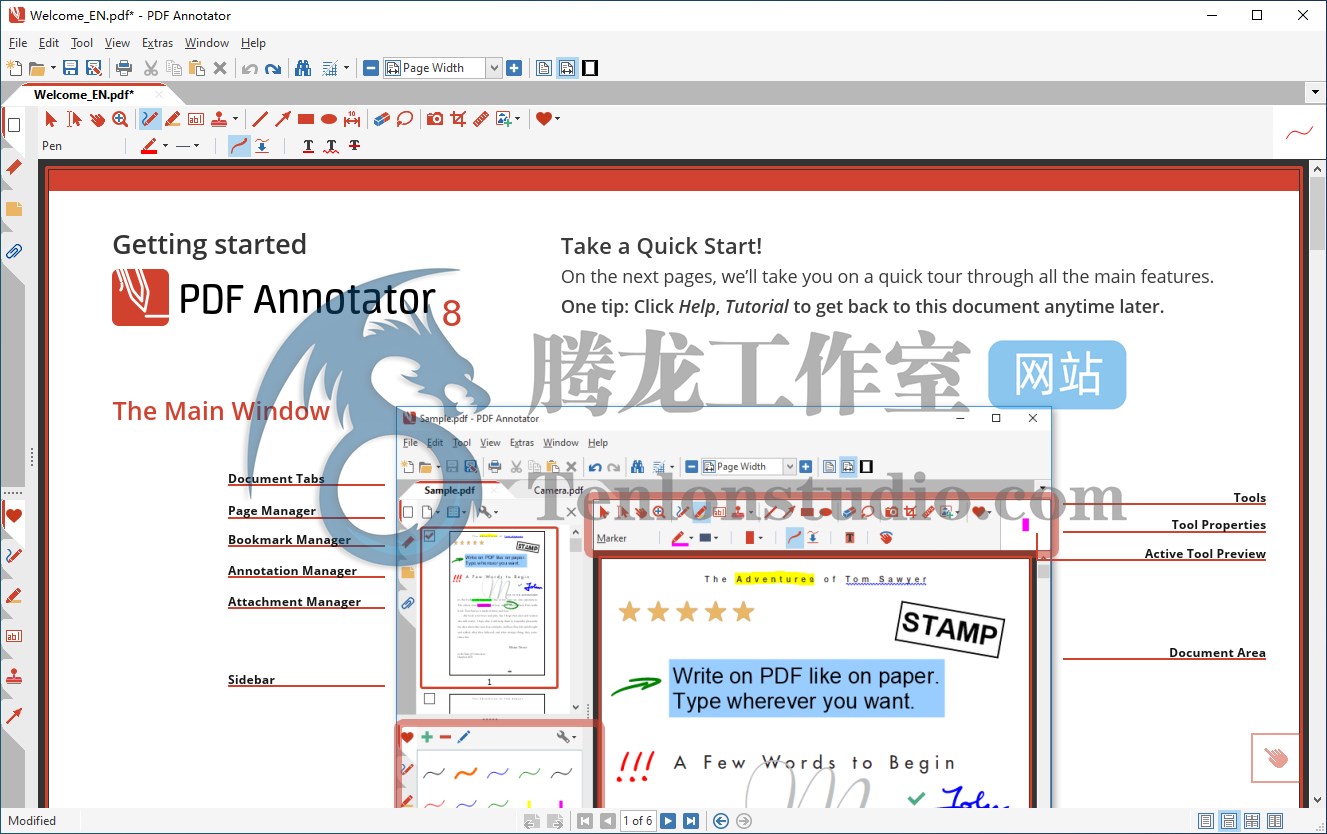 PDF批注工具 PDF Annotator v9.0.0.914 破解版插图 PDF批注工具 PDF Annotator v9.0.0.914 破解版插图