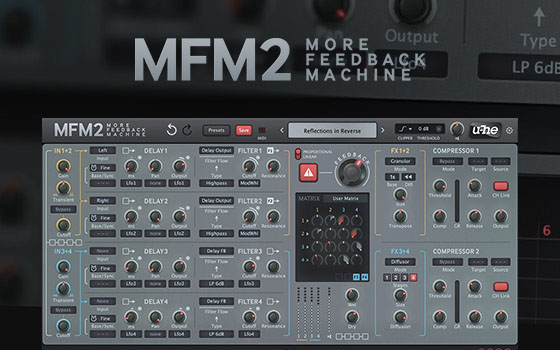 音频延迟效果器插件 Heckmann Audio u-he MFM2 v2.5.0 破解版
