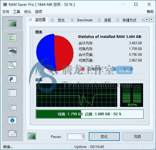 系统内存优化工具 RAM Saver Professional v23.12 便携破解版插图 系统内存优化工具 RAM Saver Professional v23.12 便携破解版插图