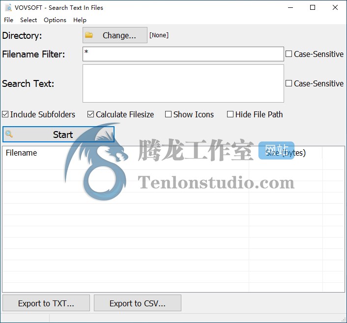 Vovsoft search text in files v3 3 