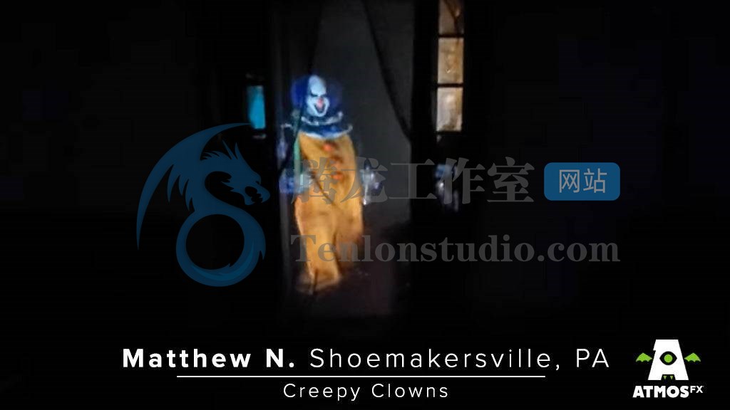 AtmosFX Creepy Clowns (小丑) AtmosFX万圣节系列数字装饰插图3 AtmosFX Creepy Clowns (小丑) AtmosFX万圣节系列数字装饰插图3