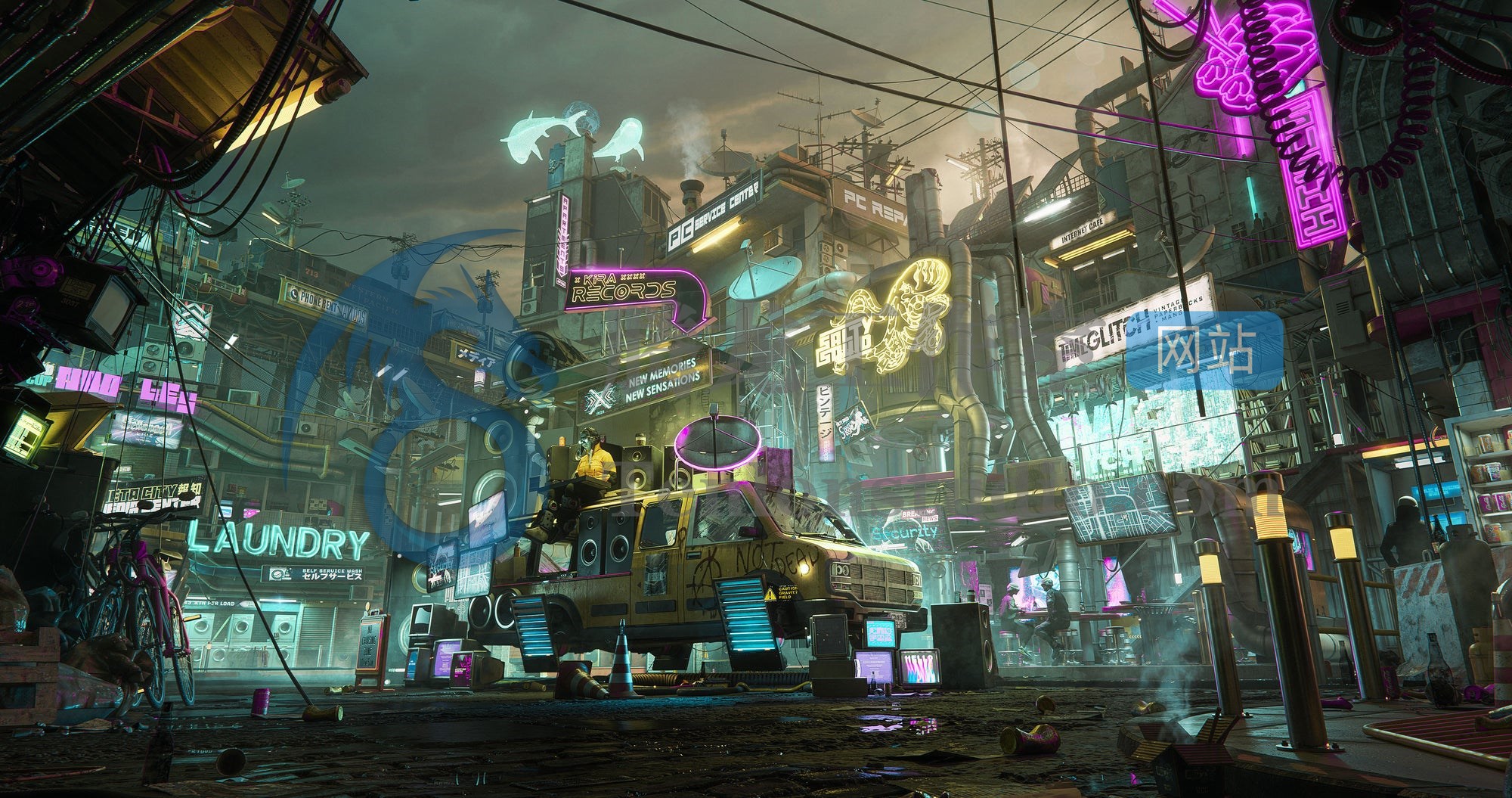 KitBash3D Cyber District 叛逆赛博朋克世界场景3D模型插图10 KitBash3D Cyber District 叛逆赛博朋克世界场景3D模型插图10