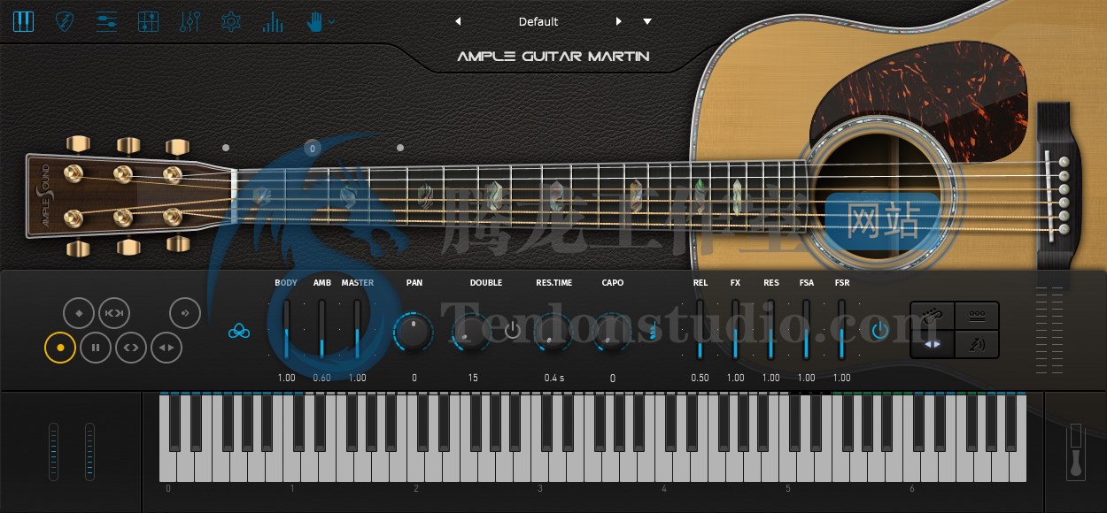 虚拟原声吉他乐器插件 Ample Guitar M v3.7.0 破解版插图 虚拟原声吉他乐器插件 Ample Guitar M v3.7.0 破解版插图