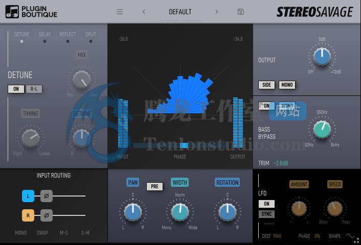 音频立体声效果器插件 Credland Audio StereoSavage v2.0.1 R2R破解版插图 音频立体声效果器插件 Credland Audio StereoSavage v2.0.1 R2R破解版插图