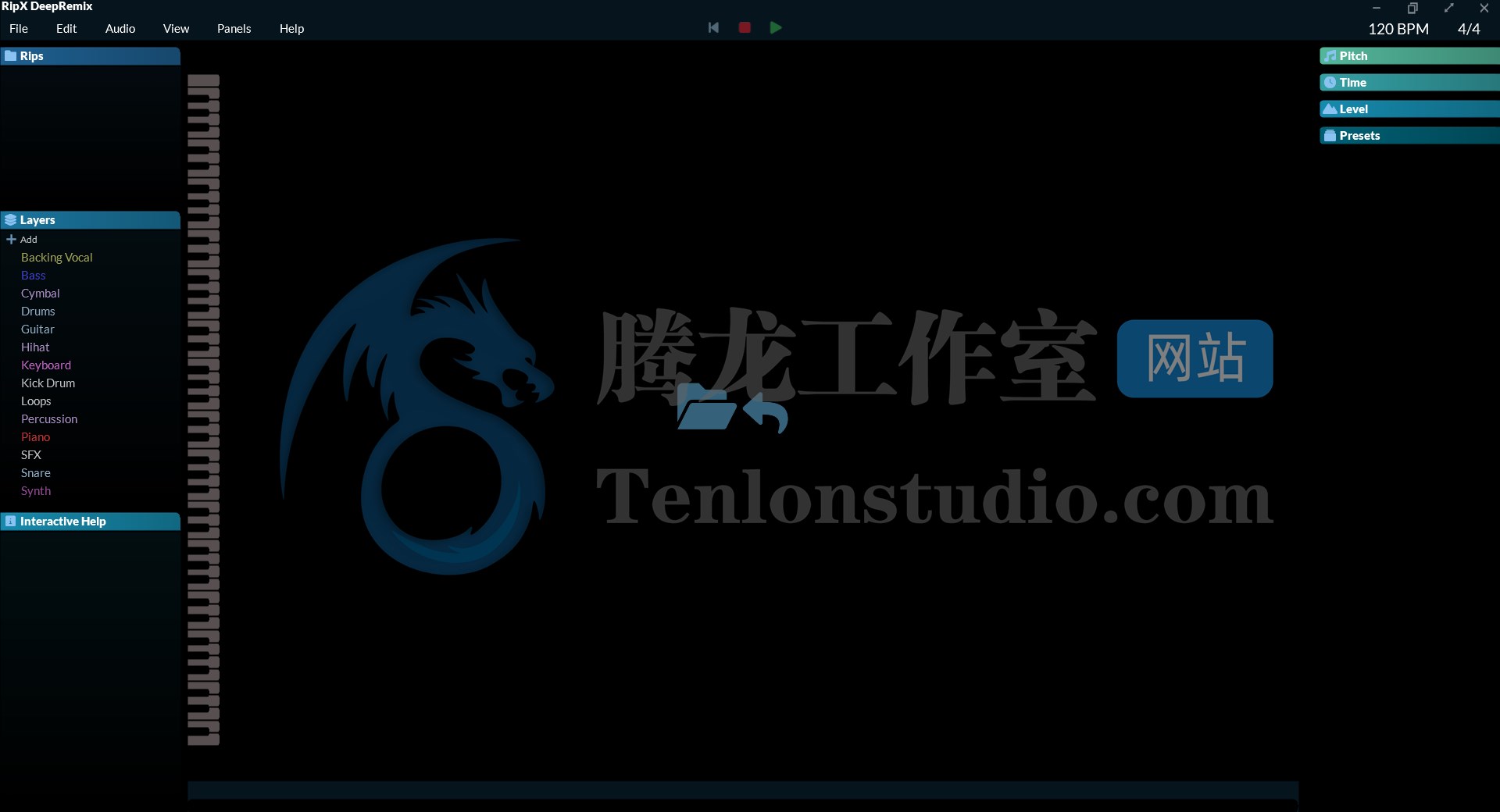 音频后期处理软件 Hit’n’Mix RipX DeepAudio v6.4.1 MOCHA破解版插图 音频后期处理软件 Hit’n’Mix RipX DeepAudio v6.4.1 MOCHA破解版插图
