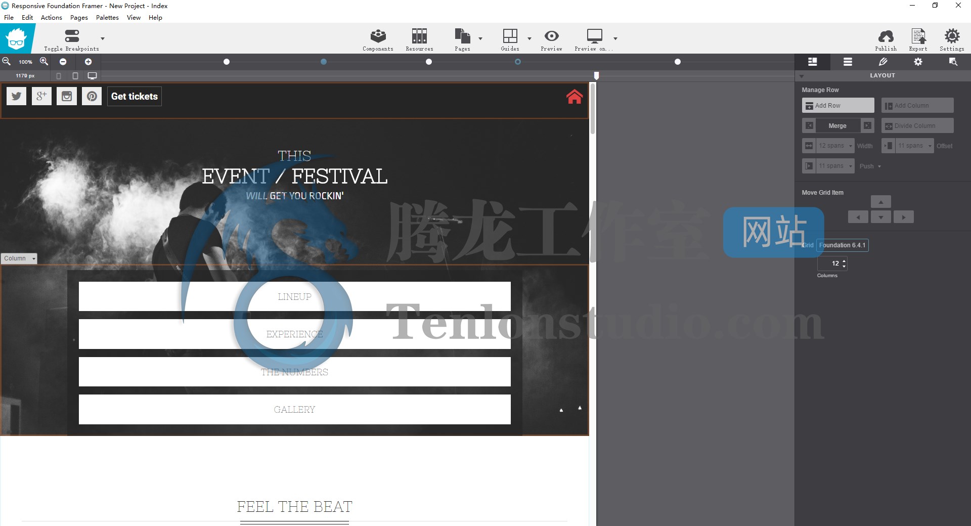 可视化Foundation框架网页开发工具 CoffeeCup Responsive Foundation Framer v2.5 Build 528 破解版插图 可视化Foundation框架网页开发工具 CoffeeCup Responsive Foundation Framer v2.5 Build 528 破解版插图