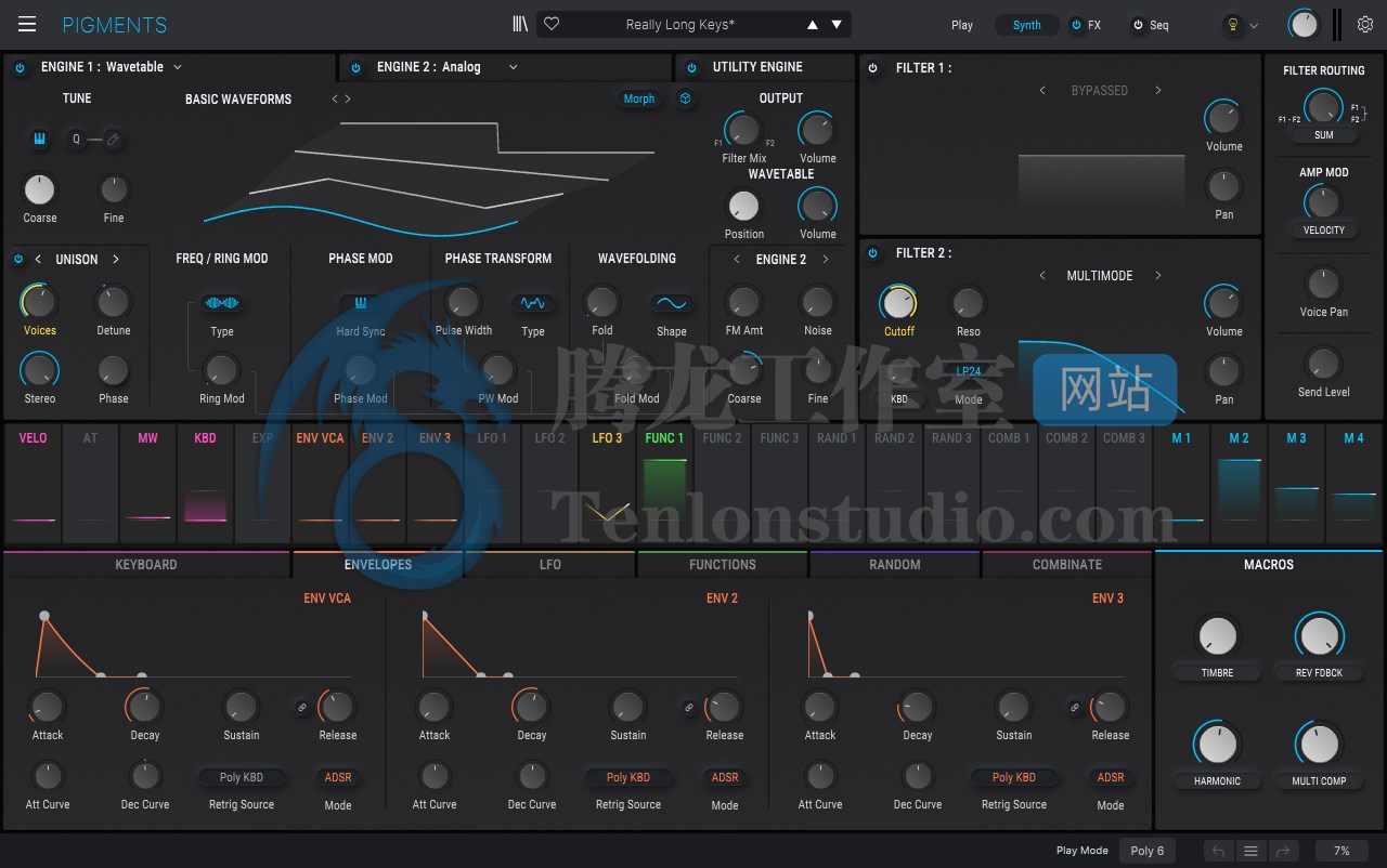 音效合成软件 Arturia Pigments v4.1.1 VR破解版插图 音效合成软件 Arturia Pigments v4.1.1 VR破解版插图
