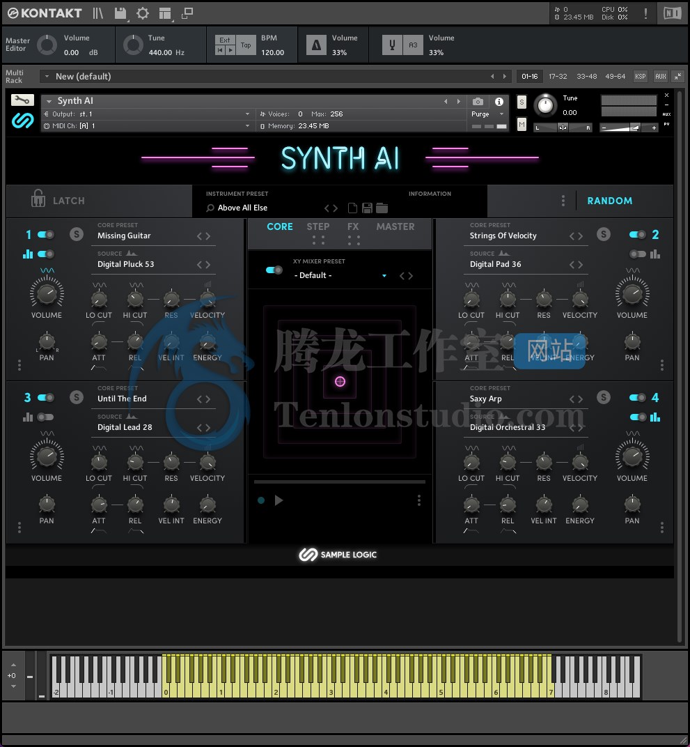Sample Logic Synth AI (KONTAKT) 数字模拟采样合成音源插图 Sample Logic Synth AI (KONTAKT) 数字模拟采样合成音源插图