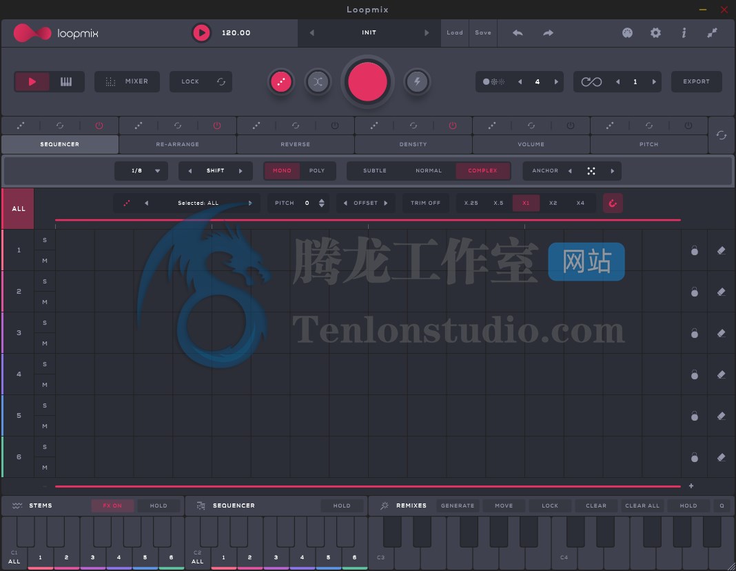 智能循环音序器 Audiomodern Loopmix v1.0.2 破解版插图 智能循环音序器 Audiomodern Loopmix v1.0.2 破解版插图