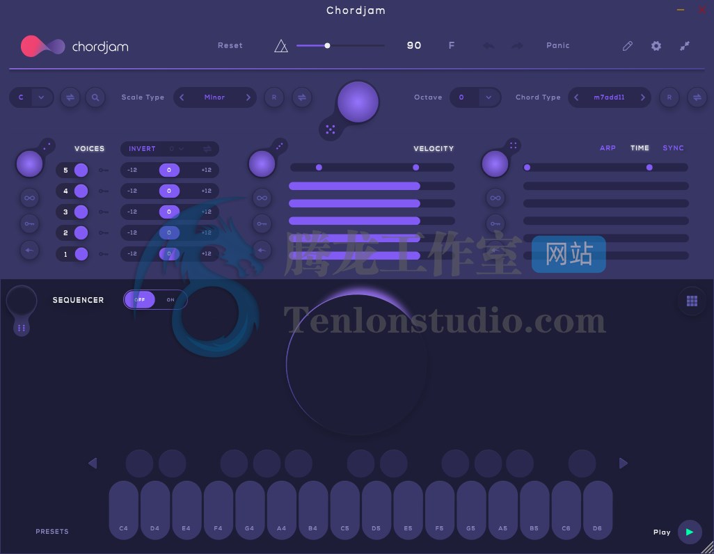 智能和弦创作工具 Audiomodern Chordjam v1.1.5 破解版插图 智能和弦创作工具 Audiomodern Chordjam v1.1.5 破解版插图