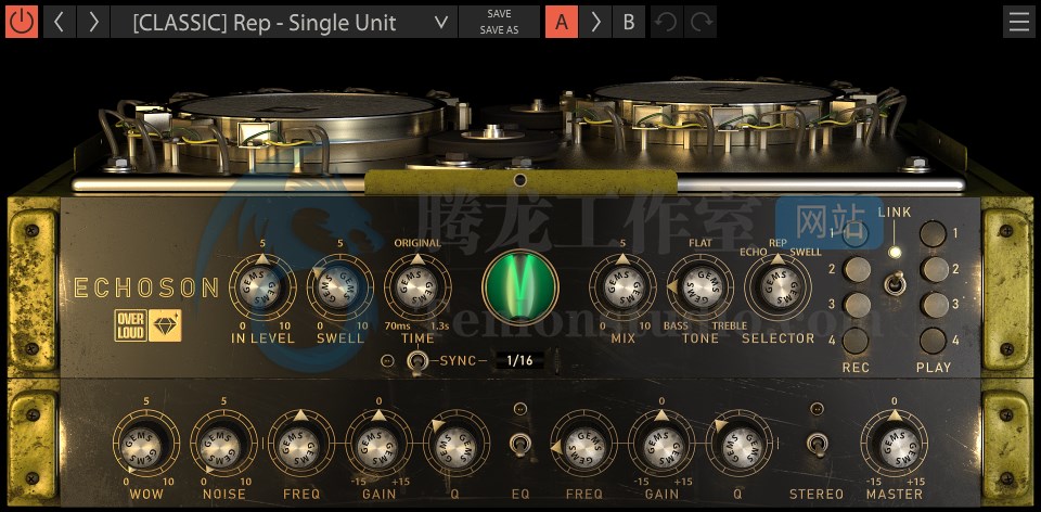 音频延迟效果器插件 Overloud Gem ECHOSON v1.0.6 破解版插图 音频延迟效果器插件 Overloud Gem ECHOSON v1.0.6 破解版插图