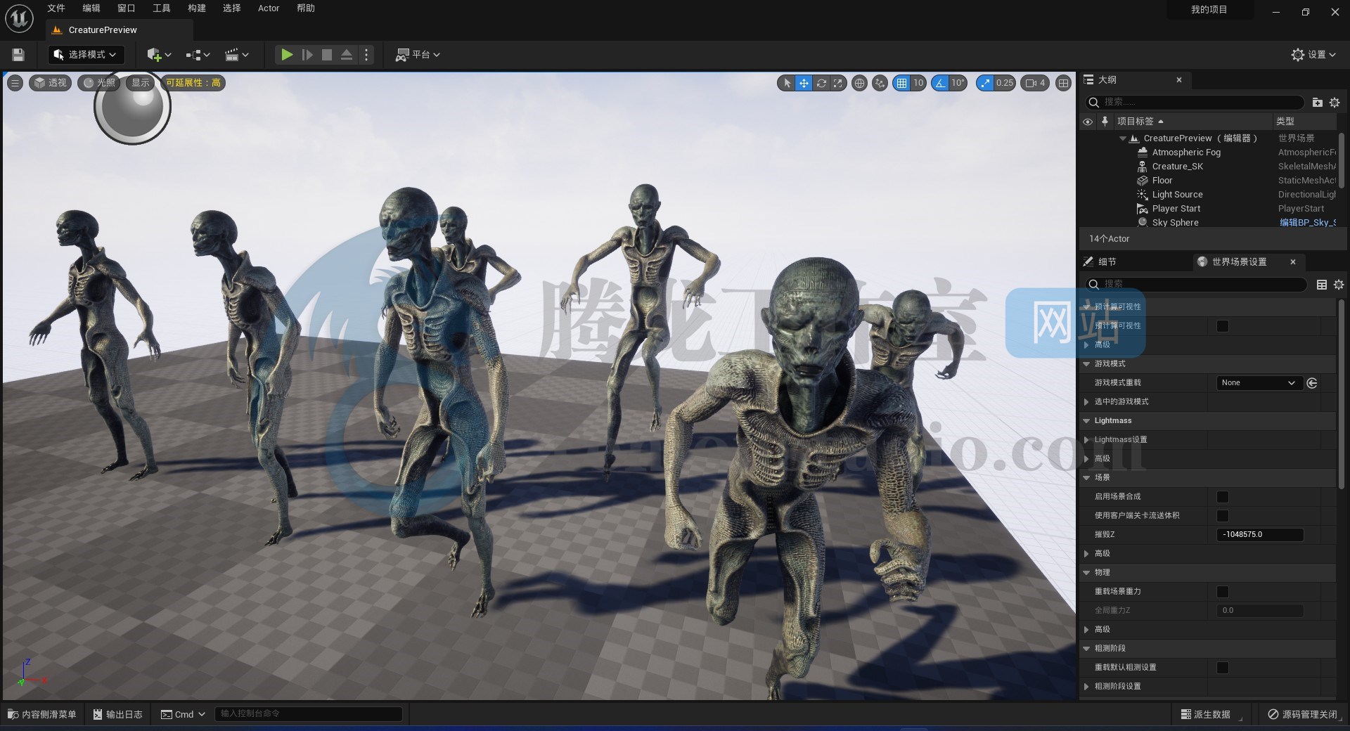Vintage SciFi character pack VOL4 Creature 外星人科幻角色模型UE资产包插图 Vintage SciFi character pack VOL4 Creature 外星人科幻角色模型UE资产包插图