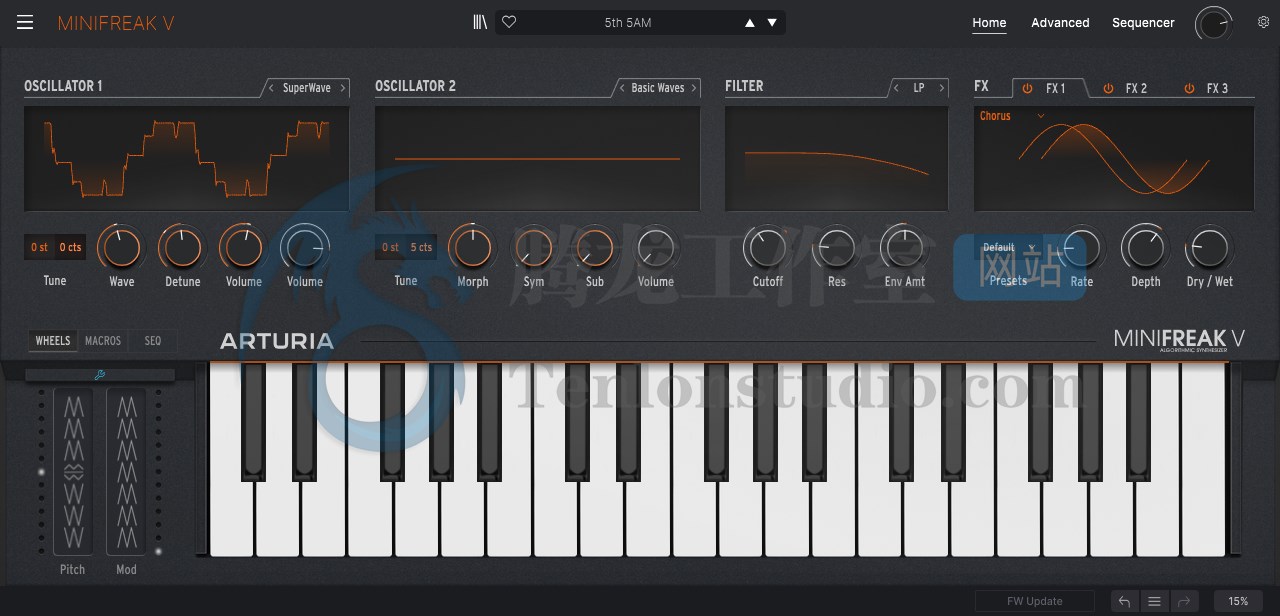 音效合成器 Arturia MiniFreak V v1.0.1 破解版插图 音效合成器 Arturia MiniFreak V v1.0.1 破解版插图