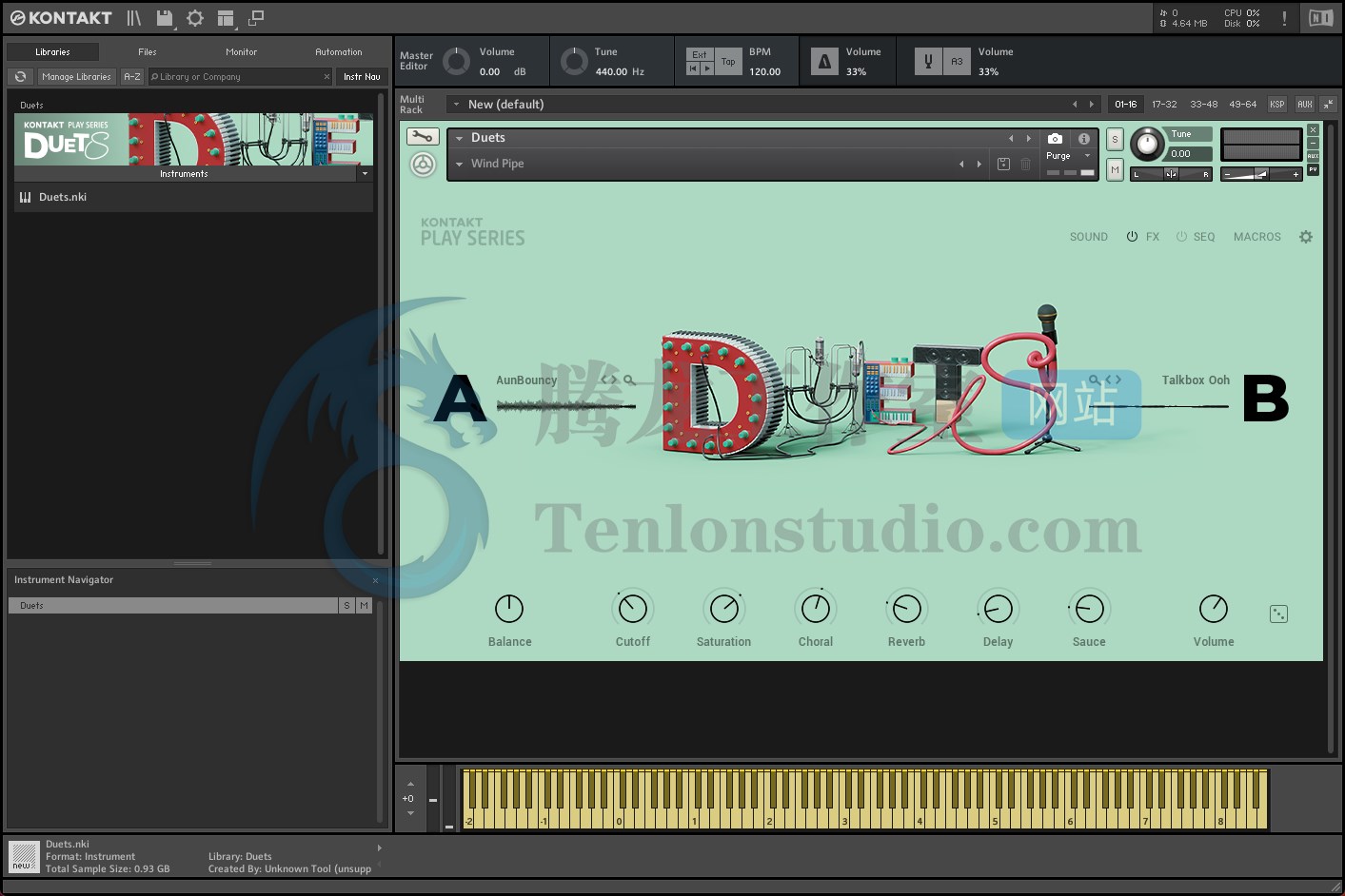 Native Instruments Play Series DUETS v2.0.0 (KONTAKT) 键盘合成器音源插图 Native Instruments Play Series DUETS v2.0.0 (KONTAKT) 键盘合成器音源插图