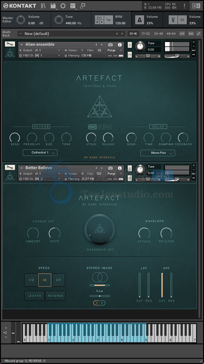 Dark Intervals Artefact (KONTAKT) 环境氛围铺底合成音源插图 Dark Intervals Artefact (KONTAKT) 环境氛围铺底合成音源插图
