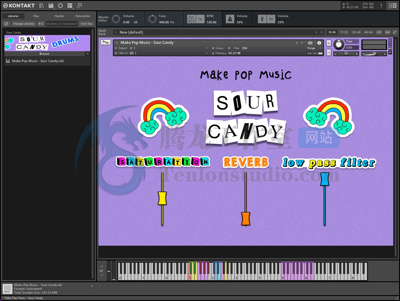 Make Pop Music Sour Candy (KONTAKT) 鼓组音源插图 Make Pop Music Sour Candy (KONTAKT) 鼓组音源插图