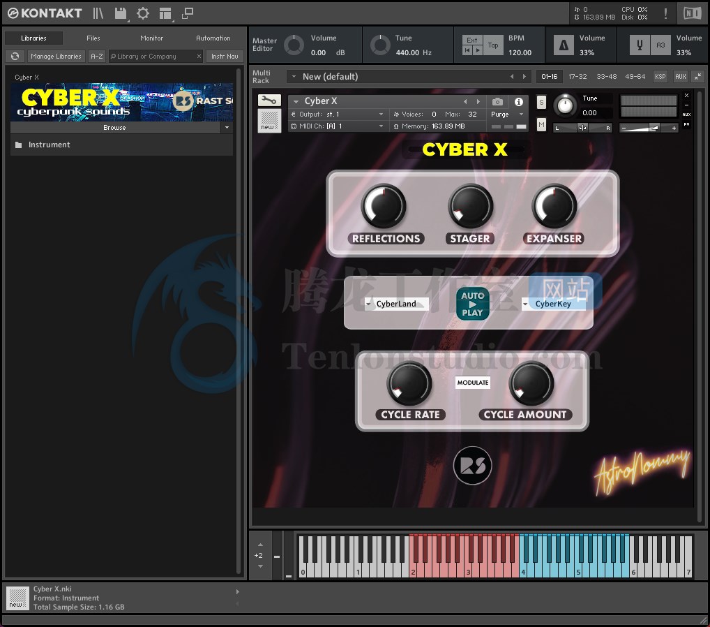 Rast Sound Cyber X (KONTAKT) 赛博朋克风格合成音源插图 Rast Sound Cyber X (KONTAKT) 赛博朋克风格合成音源插图