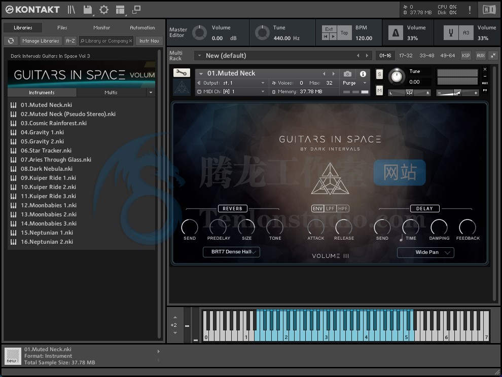 Dark Intervals Guitars In Space Vol 3 (KONTAKT) 电吉他音源插图 Dark Intervals Guitars In Space Vol 3 (KONTAKT) 电吉他音源插图