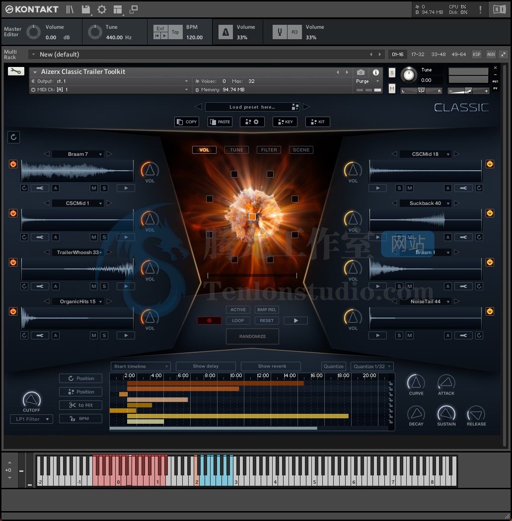 Keepforest AizerX Classic Trailer Toolkit BIG UPDATE (KONTAKT) 电影游戏预告片音效配乐音源插图 Keepforest AizerX Classic Trailer Toolkit BIG UPDATE (KONTAKT) 电影游戏预告片音效配乐音源插图