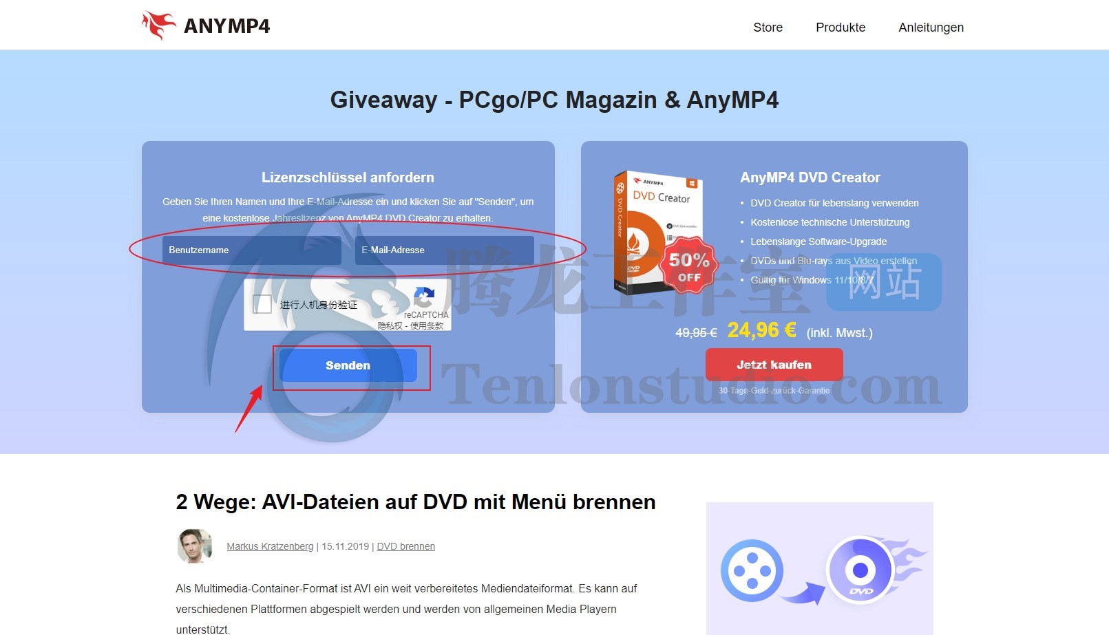 AnyMP4 DVD Creator 蓝光DVD制作软件正版激活码【限时免费】插图1 AnyMP4 DVD Creator 蓝光DVD制作软件正版激活码【限时免费】插图1