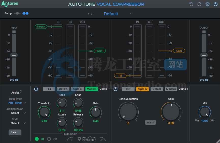 人声压缩器插件 Antares Auto-Tune Vocal Compressor v1.0.0 破解版插图 人声压缩器插件 Antares Auto-Tune Vocal Compressor v1.0.0 破解版插图
